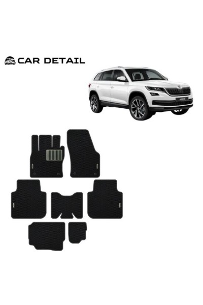 Covorase auto din EVA, Skoda Kodiaq (2016-2024) 7 Locuri
