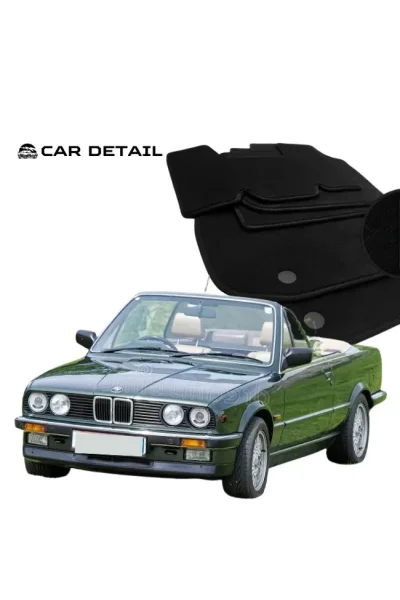 Covorase auto mocheta, BMW E30 3-Series (1982-1994) Sedan Cabrio